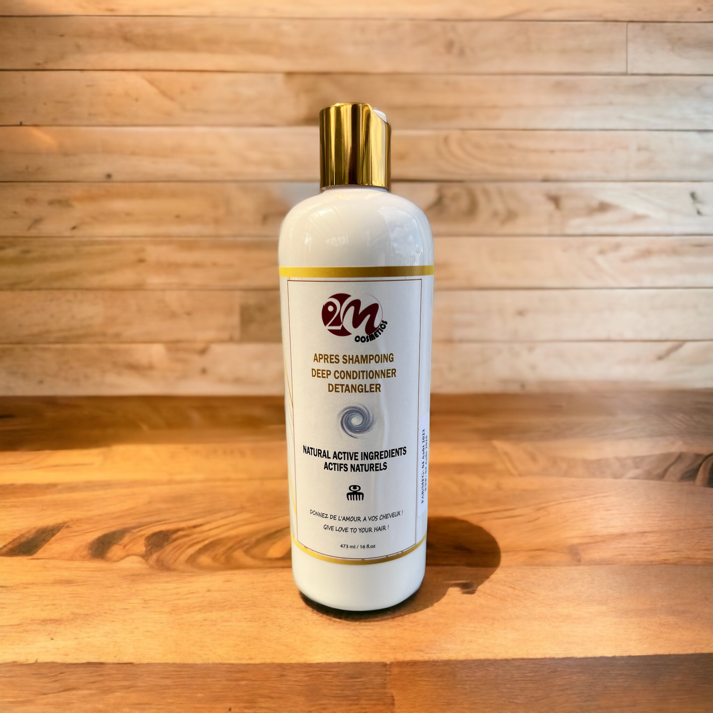 Après Shampoing Doux et Revitalisant pour Cheveux Naturels Propres et Soyeux