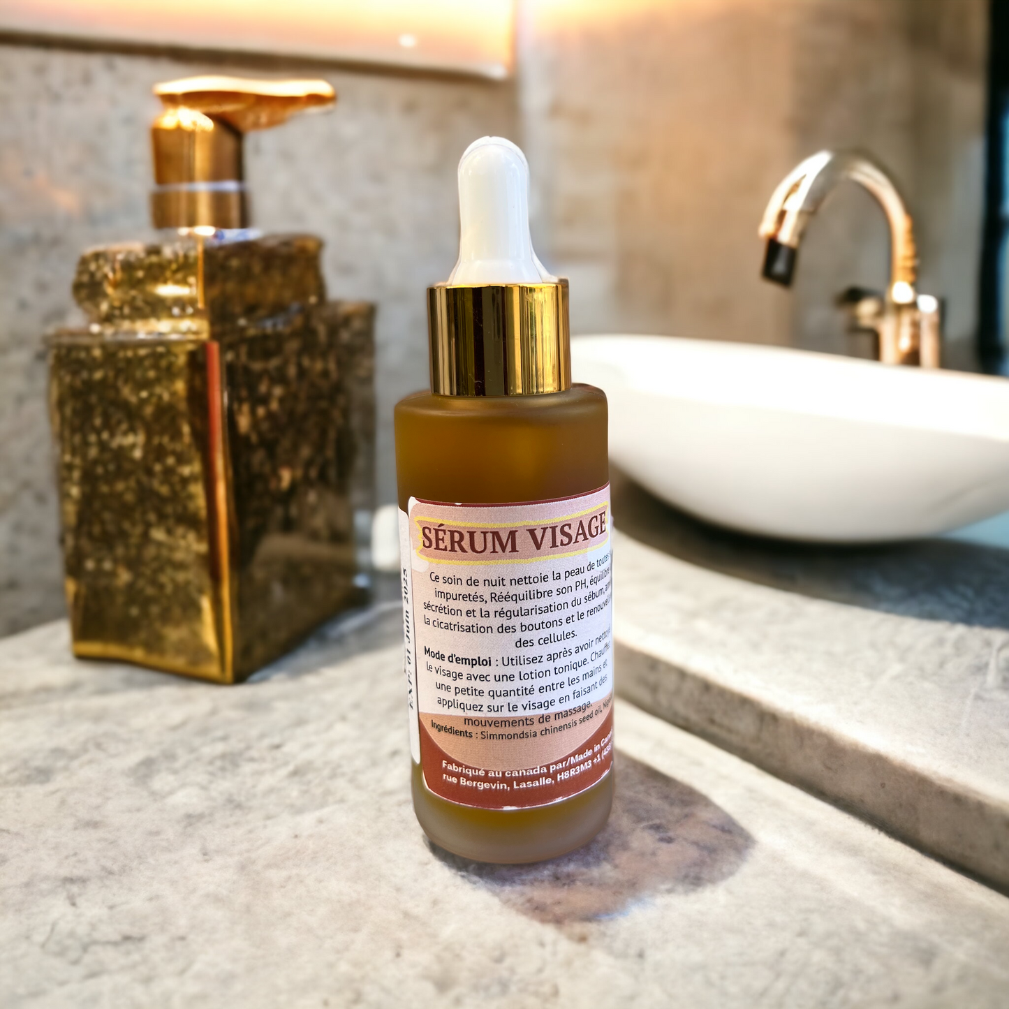 FACE SERUM with black cumin oil: The secret of a healthy and radiant skin. 50ml
