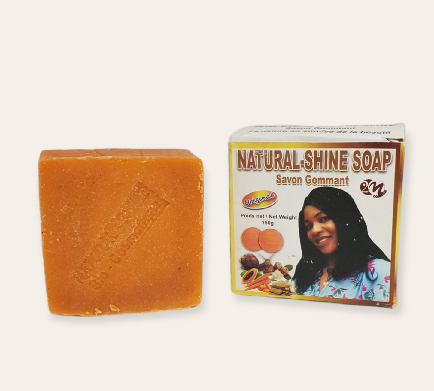 PACK OF 6: REPAIRING SOAP: NATURAL SHINE SOAP