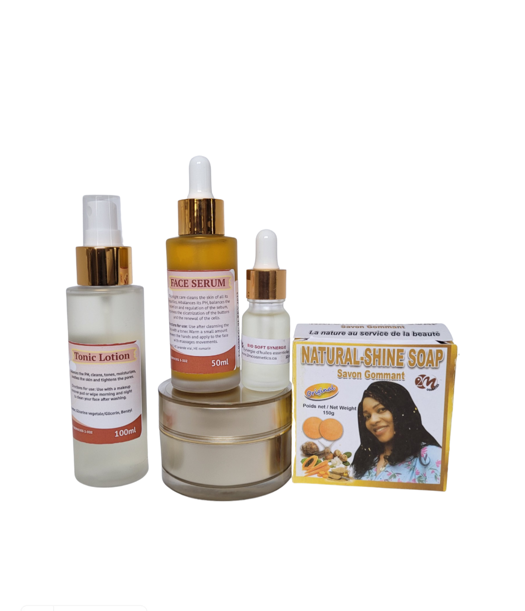 Kits naturels pour peau à problème. Purifiants, hydratants et tonifiants pour une peau éclatante.